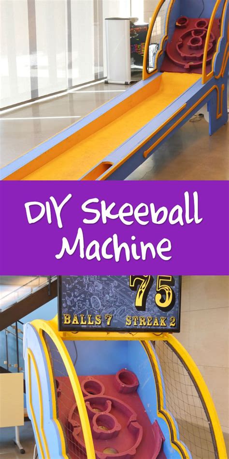 Aidan (turning 10 this month) thought that was a great idea. DIY Skee Ball Machine | Skee ball, Backyard games diy, Diy yard games