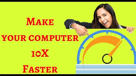 How To Make Your Computer Faster3 Easy Steps Youtube