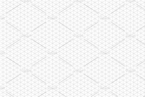 Cyan Isometric Grid Seamless Pattern Pre Designed Illustrator