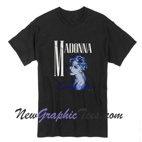 Madonna True Blue Vintage T Shirt Newgraphictees Com Madonna True Blue Vintage T Shirt