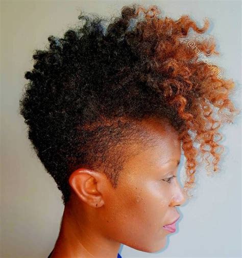 40 Cute Tapered Natural Hairstyles For Afro Hair Mohawks