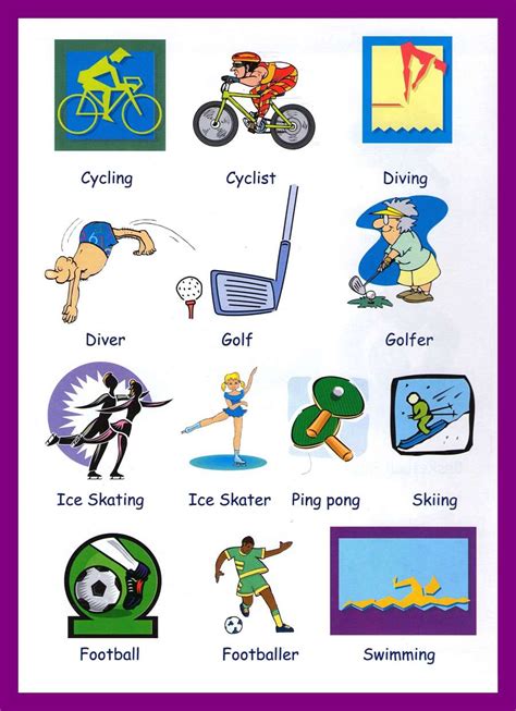 4000 english words kids english vocabulary with picture urdu meaning definition part 1 with pdf download free daily use easy with explanation. Sports Vocabulary With Pictures