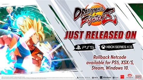 Dragon Ball Fighterz Hits Ps5 On February 29 With Rollback Netcode