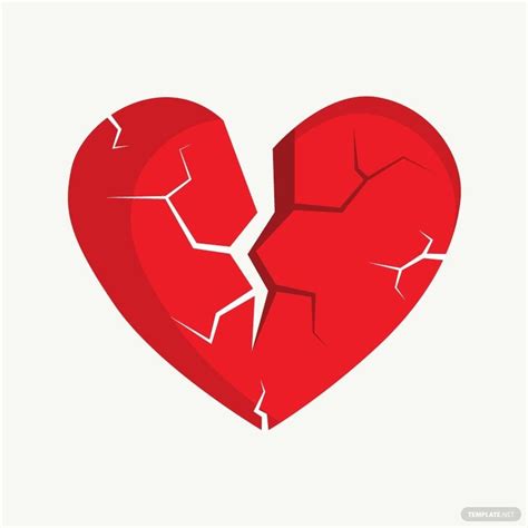 Art And Collectibles Drawing And Illustration And Jpeg Broken And Beautiful Heart Shaped Svgpng