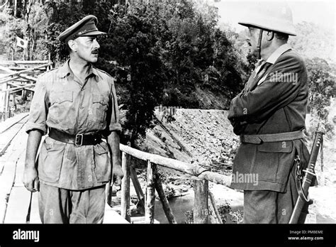 Alec Guinness Sessue Hayakawa The Bridge On The River Kwai 1957