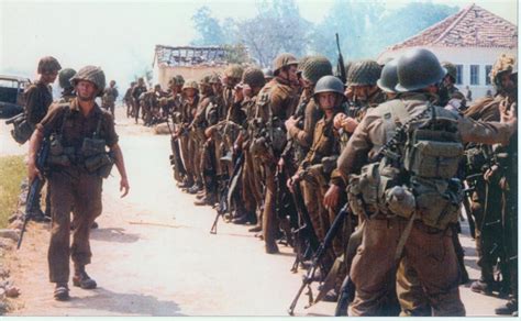 South African Paratroopers Assemble To Counter An Anticipated Cuban