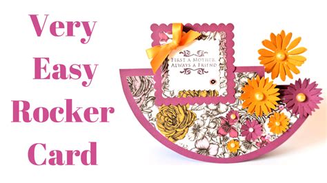 Very Easy Rocker Card Mixed Up Craft