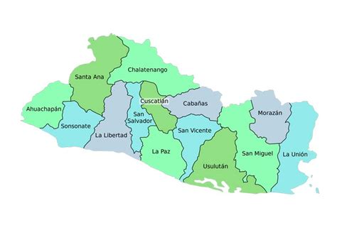 Mapa De El Salvador Descarga Los Mapas De El Salvador