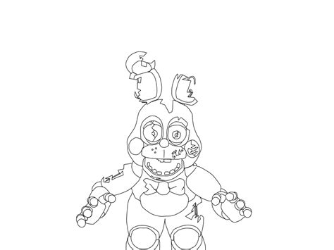 Toy Bonnie Free Coloring Pages