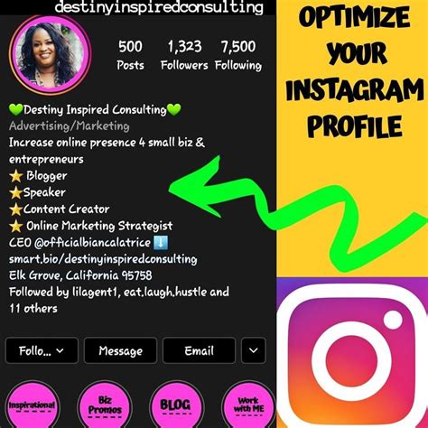 Instagram Bioprofile Optimization That Works Tips For Success Guide