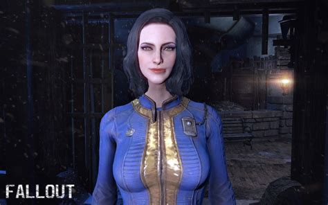 Gorgeous Nora Vault Dweller Sole Survivor Vault Dweller Fallout 4