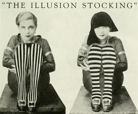 1920s Fashion Illusion Stockings Glamour Daze