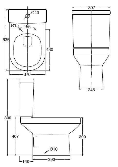 Standard Toilet Dimensions Uk Ubicaciondepersonascdmxgobmx