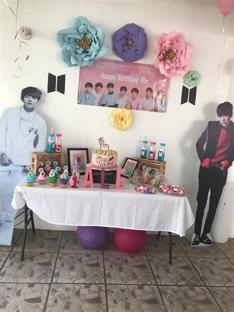 Bts Party Happy Birthday Decor Birthday