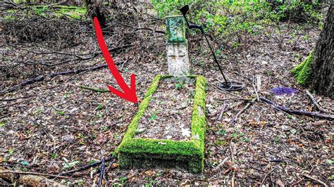 Verlassener Friedhof - bei der Schatzsuche gefunden!! - Sondeln im Wald - lost place - YouTube