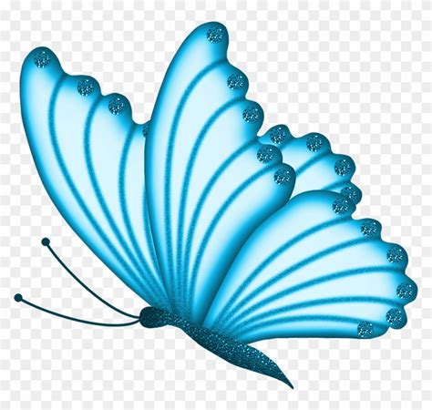 Beautiful Clipart Butterfly Butterfly Clipart Blue Hd Png Download