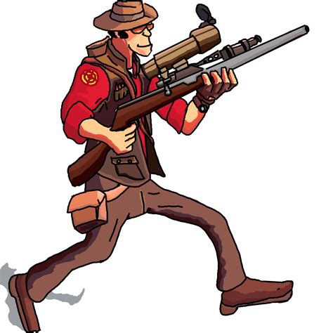 Team Fortress 2 Sniper Fan Art By Who Said