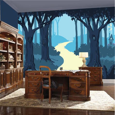 The Enchanted Forest Paint By Number Mural Enchanted Forest Mural