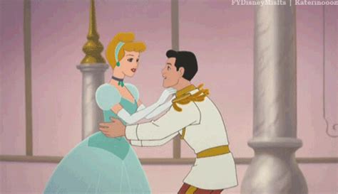 Cinderella And Prince Charming Cinderella Disney Kiss GIFs