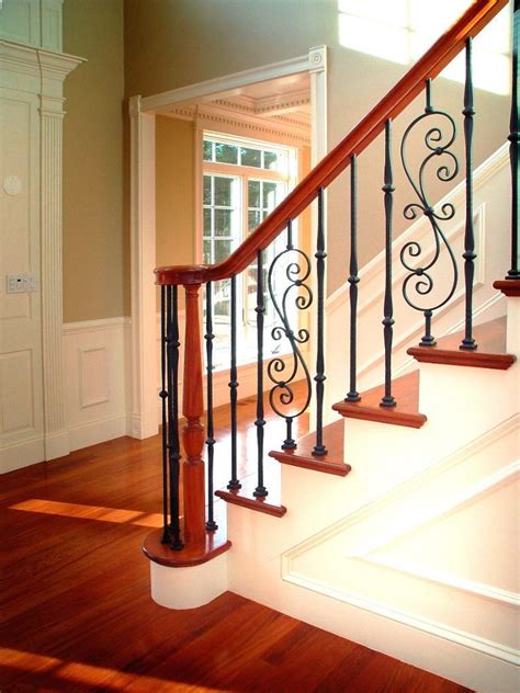 We use a variety of metal materials such as wrought iron, galvanized. Details about Fitts Stair Parts Wrought Iron Balusters ...