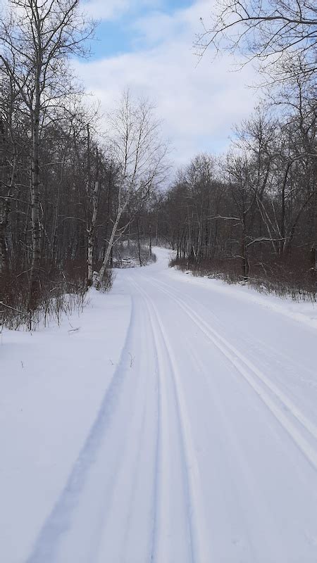 Corral Lake Trail Skiing Trail Saskatchewan