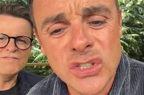 Ant Mcpartlin Jokes I M A Celeb Viewers Need To Grow Up After