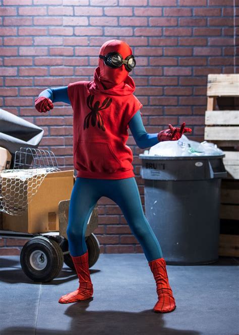 DIY Spider Man Homecoming Halloween Costume HalloweenCostumes Com Blog Spiderman Costume