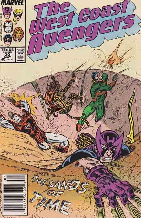 West Coast Avengers Vol 2 1985 1989 Marvel Comics West Coast