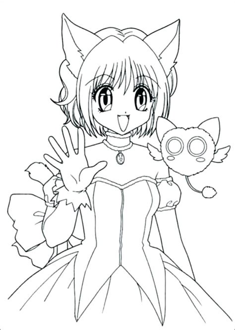 Free Anime Coloring Pages At Free Printable