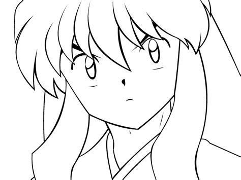 Inuyasha Lineart By Bugha1 On Deviantart