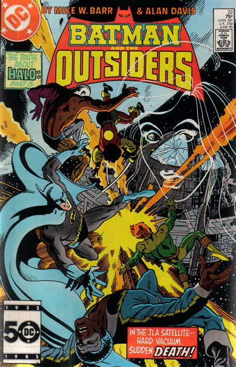 Batman And The Outsiders Vol 1 22 Dc Comics Database