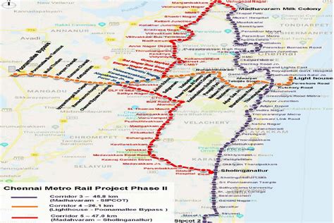 Chennai Metro Railway Phase 2 India Bimasia Sdn Bhd