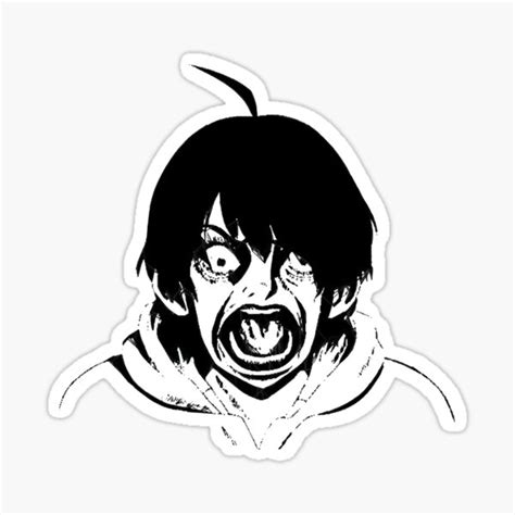 Araragi Koyomi Bakemonogatari Anime Sticker For Sale By Bettyquincy