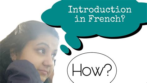 You may wish to visit france for a special event (. Do you know how to introduce yourself in French? | Présentez-vous - YouTube