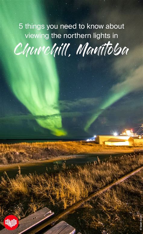 Experience Breathtaking Northern Lights Manitoba Travel Northern