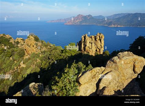 Calanques De Piana Corsica Island France Stock Photo Alamy