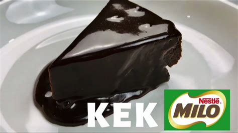 Penting supaya kek tidak mendap. Kek Milo Viral Guna 3 Bahan Je | Sedap & Sangat Mudah ...