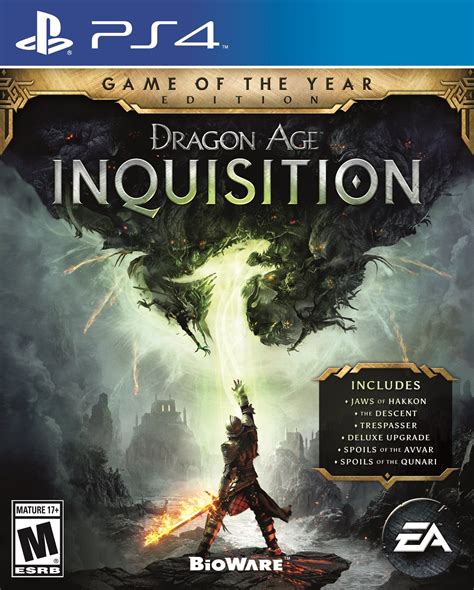 Dragon Age Inquisition Game Of The Year Release Date Xbox One Ps4