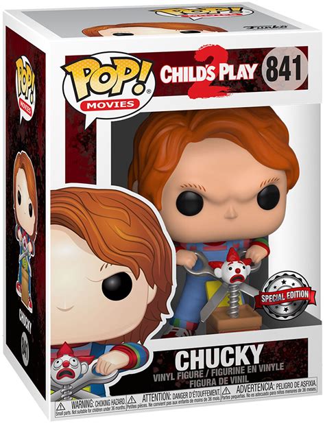 Childs Play 2 Chucky Vinyl Figure 841 Chucky Funko Pop Emp