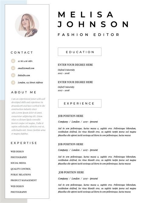 Learn how to write a resume for former business owners. Szablon CV "Seattle" - Resume Angels - CV szablon do ...
