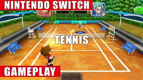 What are the best sports games for the nintendo switch? Tennis Nintendo Switch Gameplay - YouTube