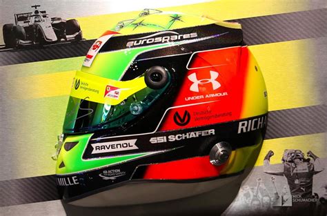 This unique ultra high definition formula 1 print is a perfect keepsake or gift for fans of of f1. Mick Schumacher Commemorates F2 Rookie Season with Unique Helmet Artwork