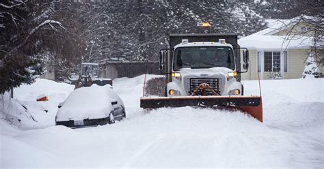 Snow Plows To Roll Through Spokane Neighborhoods Tuesday The Spokesman Review