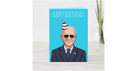 Joe Biden Birthday Card