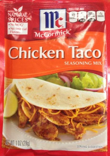 Chi Chis Taco Seasoning Mix 1 Packet 1 25 Oz Warehousesoverstock