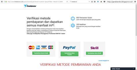 Gerakan Semua Bisa Sukses Cara Mendaftar Situs Freelancer Indonesia