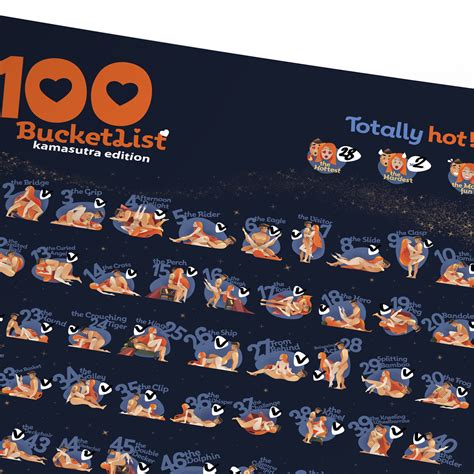 100 Bucket List Kamasutra Edition 1deame Touch Of Modern