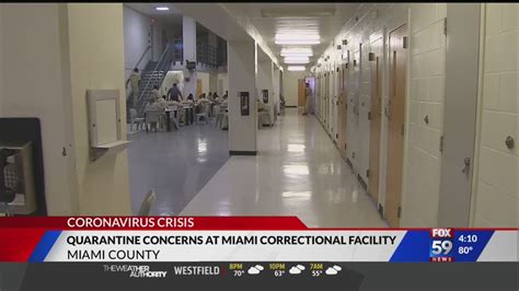 Quarantine Concerns At Miami Correctional Facility Youtube