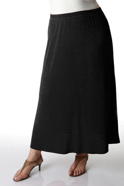 Vikki Vi Classic Black Maxi Skirt Plus Size Workwear Black Maxi Black Maxi Skirt