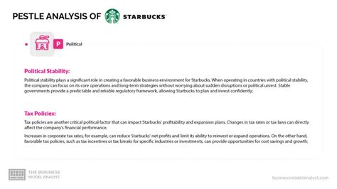 Starbucks PESTLE Analysis 2024